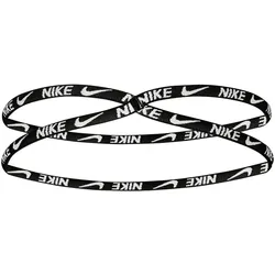 NIKE Haarband black/white