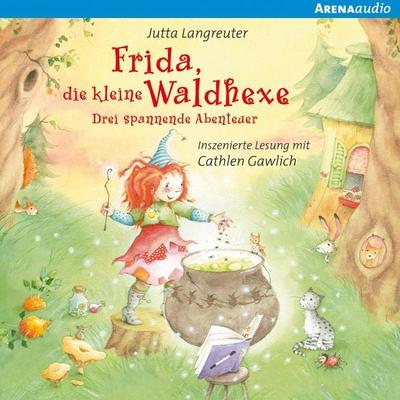 Frida, die kleine Waldhexe - Drei spannende Abenteuer - Jutta Langreuter, Audio, 9783401850801