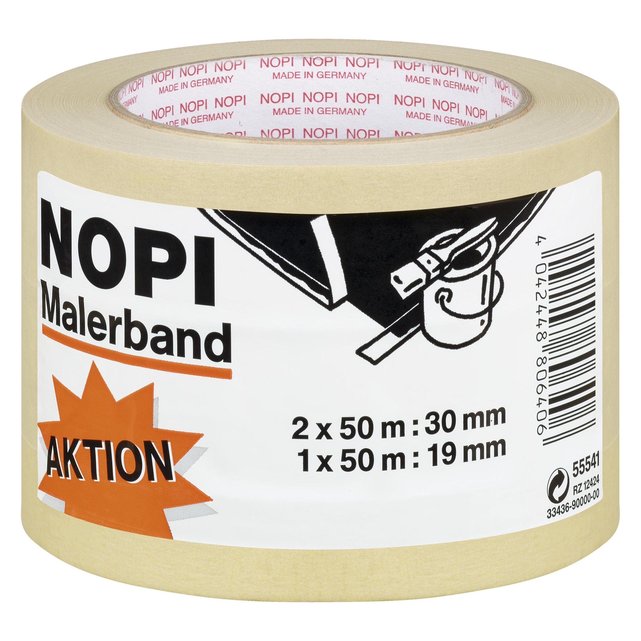 NOPI 3x Kreppband, Dreierpack (30 mm) (55541-00001-00)