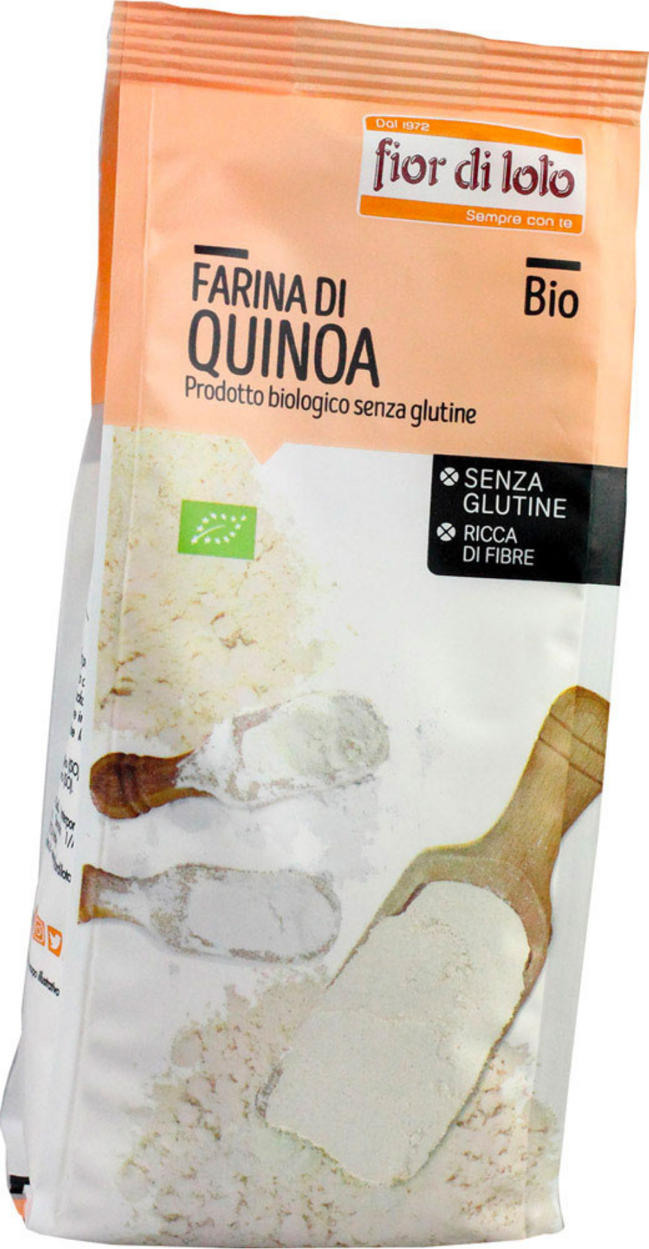 FIOR DI LOTO Farina Di Quinoa Bio 375 Grammi 