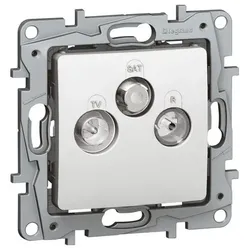 Legrand Einzeldose 664763 Niloe TV-SAT ultraweiss