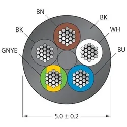 Turck Aktuator- u. Sensorleitung CABLE(4+1) #6627989