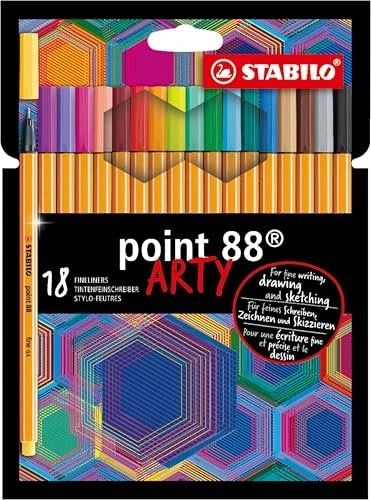 STABILO Point 88 "ARTY" 18 Stück Packung, 18 Stück