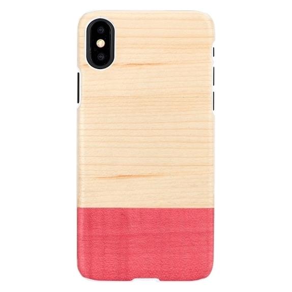 Man&Wood SmartPhone case iPhone X/XS miss match white (Apple iPhone X, Apple iPhone XS) (1000000379)