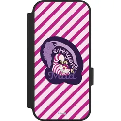 Nivocase Klapphülle für Google Pixel 10 Handyhülle aus Kunst Leder NIVOflip schwarz Alice im Wunderland (Google Pixel 10), Smartphone Hülle, Schwarz