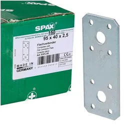 SPAX Flachverbinder »SXFL« 95 x 40 x 2,5 mm 100 Stück
