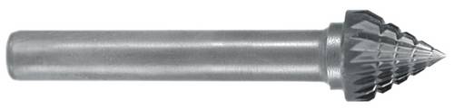 Exact 72424 Frässtift Hartmetall Kegel Länge 60mm Schaftdurchmesser 6mm