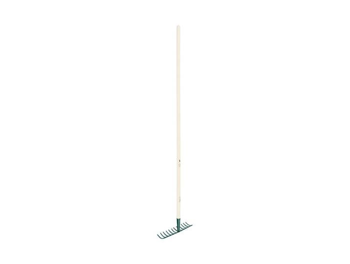 GO ON Gartenrechen mit 12 Stahlzinken 135 × 29.5 × 2.8 cm