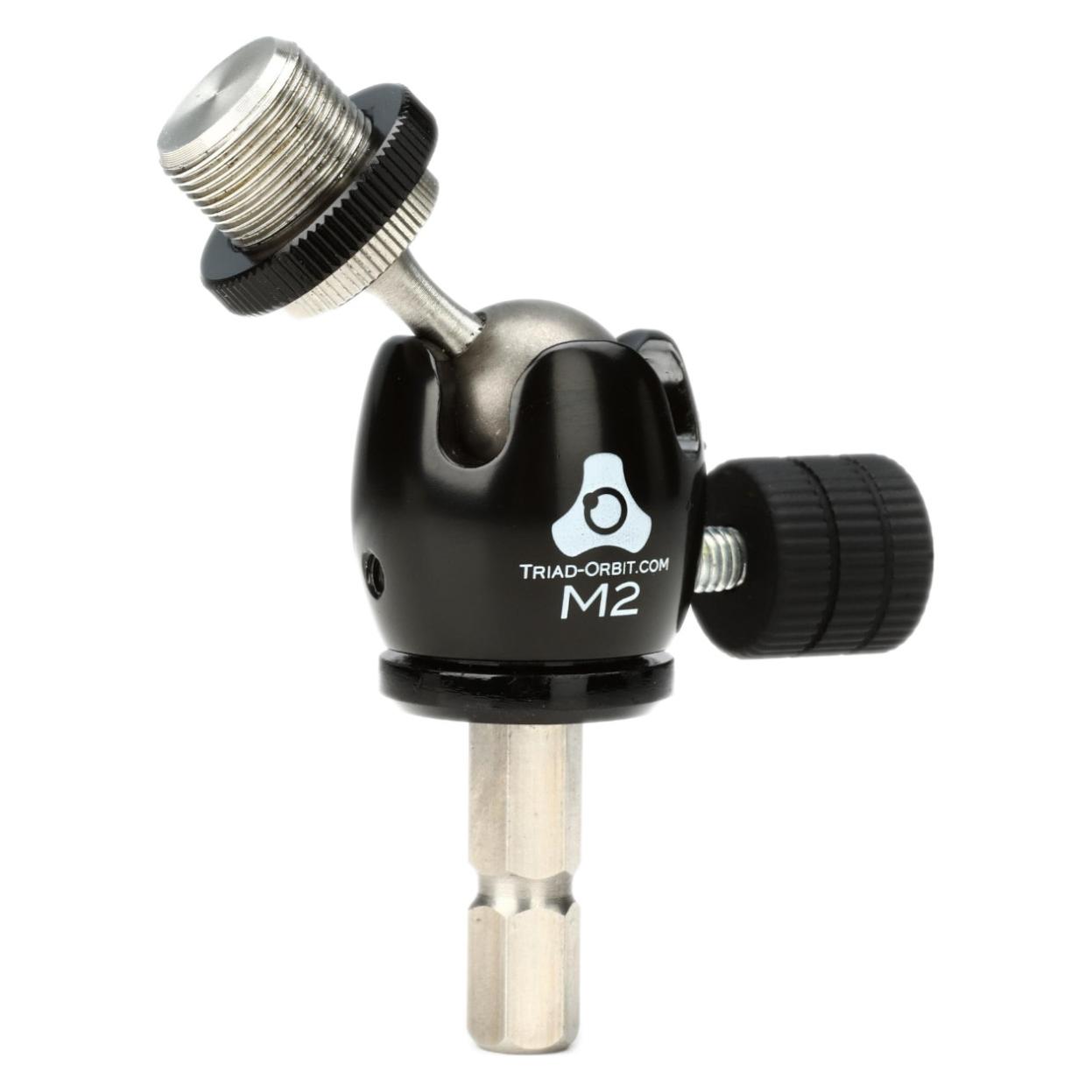 Triad-Orbit M2, Micro Orbit Montagekopf, 5/8-Zoll, 10cm (Stativadapter) (32883)