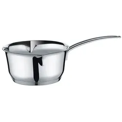Küchenprofi Stielkasserolle Ø 14 cm Edelstahl Silber