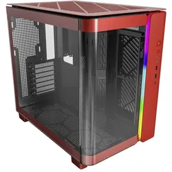 Montech KING 95 (ATX, mATX, Mini-ITX), PC Gehäuse, Rot