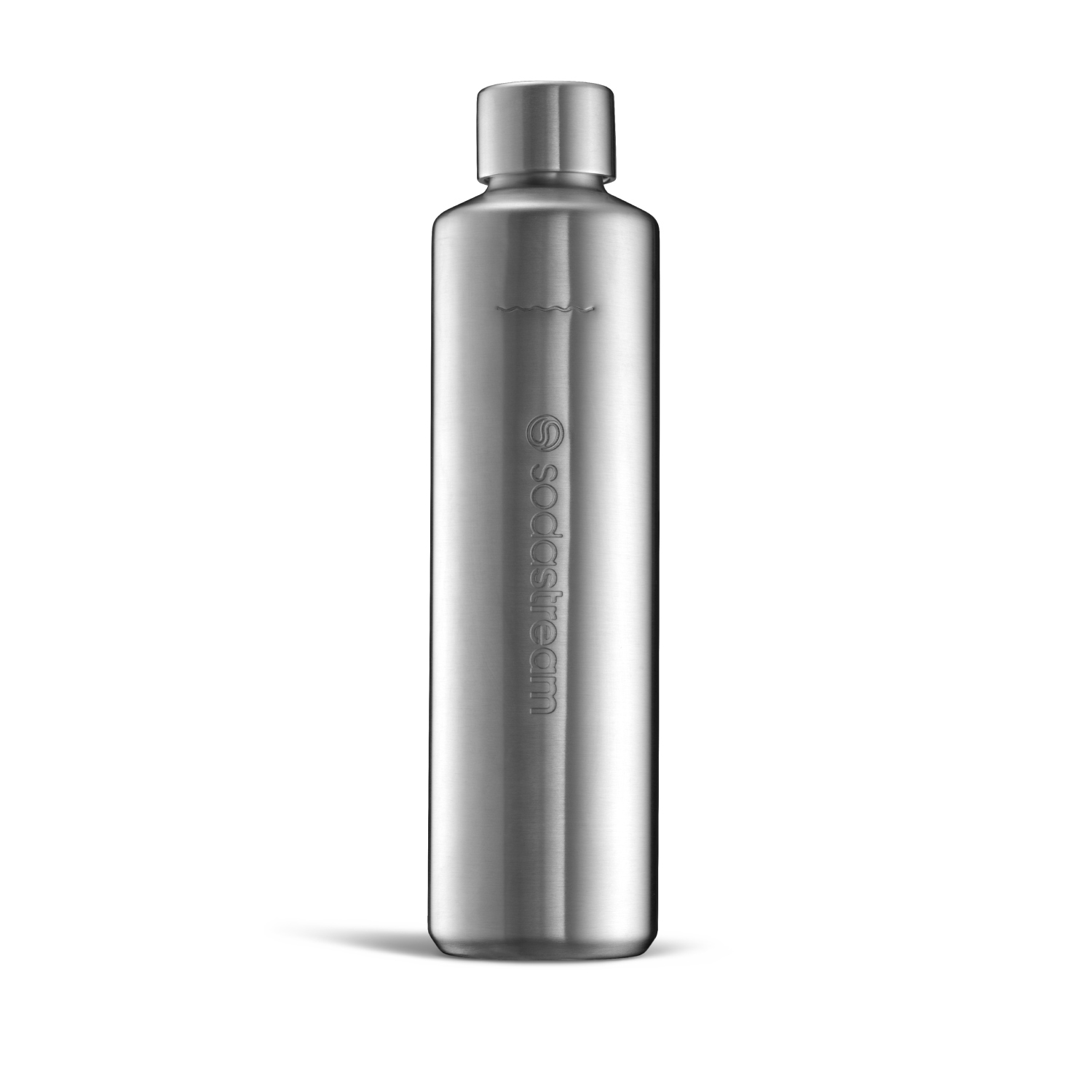 SodaStream Metallflasche DUO Thermic 0,8 Liter, kompatibel mit Duo & E-Duo Spülmaschinengeeignet, 1062300490