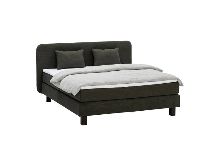 Boxspringbett Lille-231, 180x200 cm, Edy&liv, cape hunter , Textil