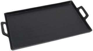 BIDKhome Black Alum. Tray with Handles