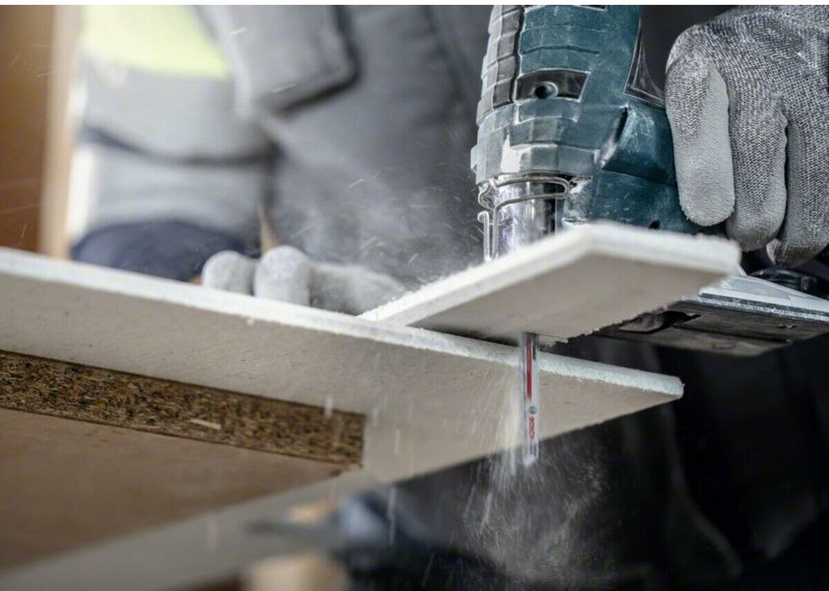 Bosch EXPERT Fiber Plaster T 341 HM Stichsägeblatt 3 Stück für Stichsägen (2608900564)