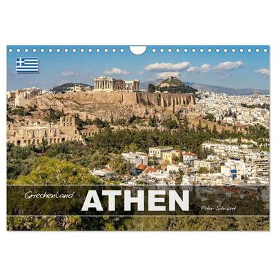 Griechenland - Athen (Wandkalender 2027 DIN A4 quer), CALVENDO Monatskalender