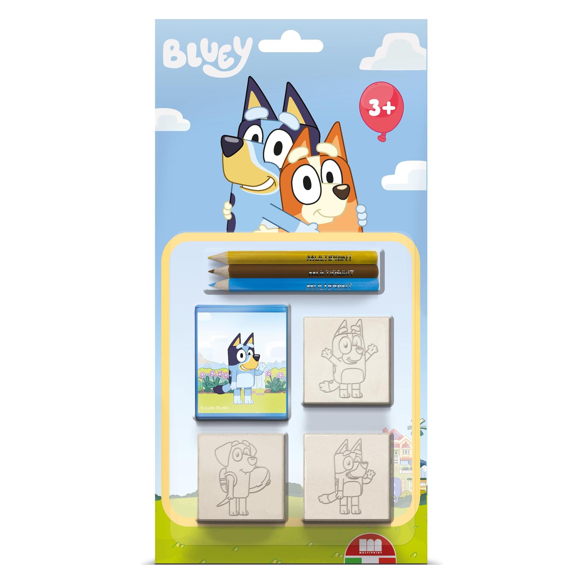 Multiprint Stempelset Bluey 7 tlg. (63903120)