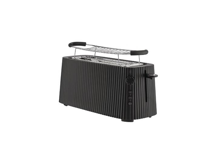 Alessi - Grille-pain Plissé - Noir - Résine thermoplastique - Designer Michele de Lucchi