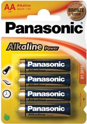Batteria Stilo AA Panasonic 43741 ALKALINE POWER