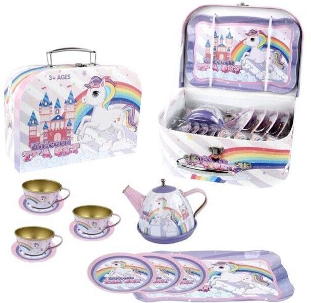 Magni - Tea set in suitcase, with unicorn ( 3905 )