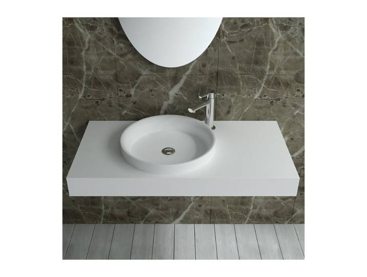 Plan vasque solid surface Réf : SDPW13-C