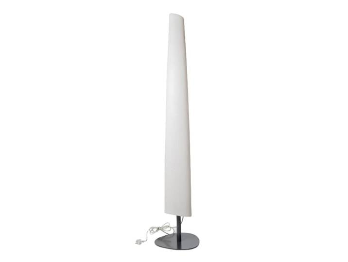 Lampadaire ext filaire polyéthylène blanc h160cm