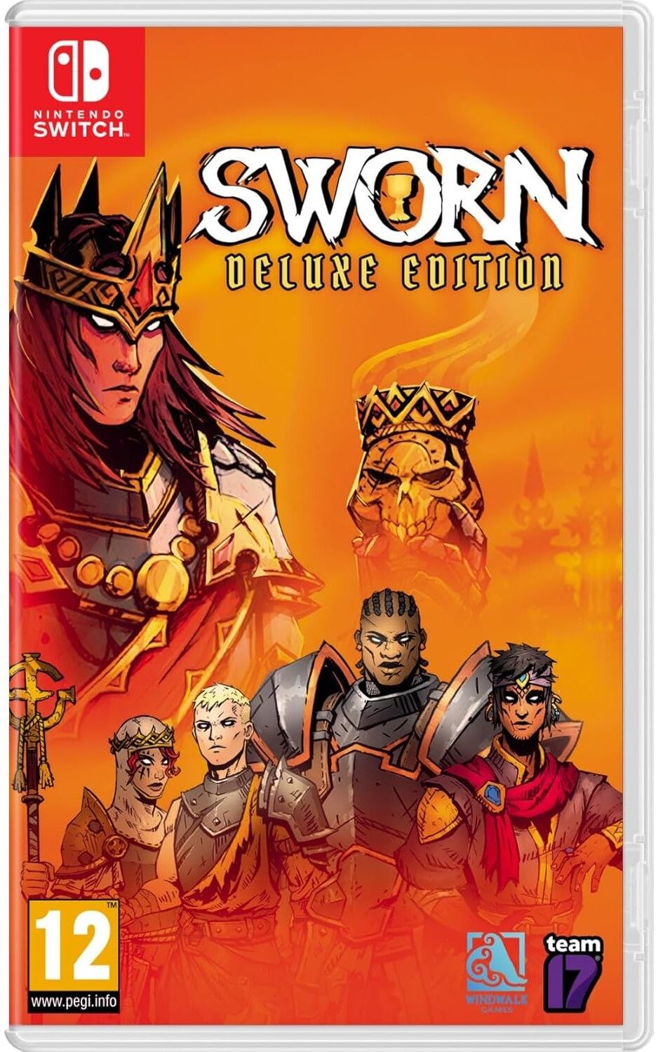 SWORN Deluxe Edition for Nintendo Switch - Action Roguelike Game, Online Co-op, Ages 10+, Team17