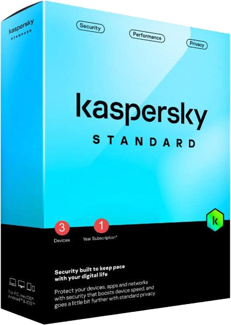Kaspersky STANDARD 1 Device 1 Year