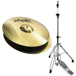 Paiste 101 Hi Hat 14 mit HiHat Maschine LHD-25.2 (14", Becken), Becken