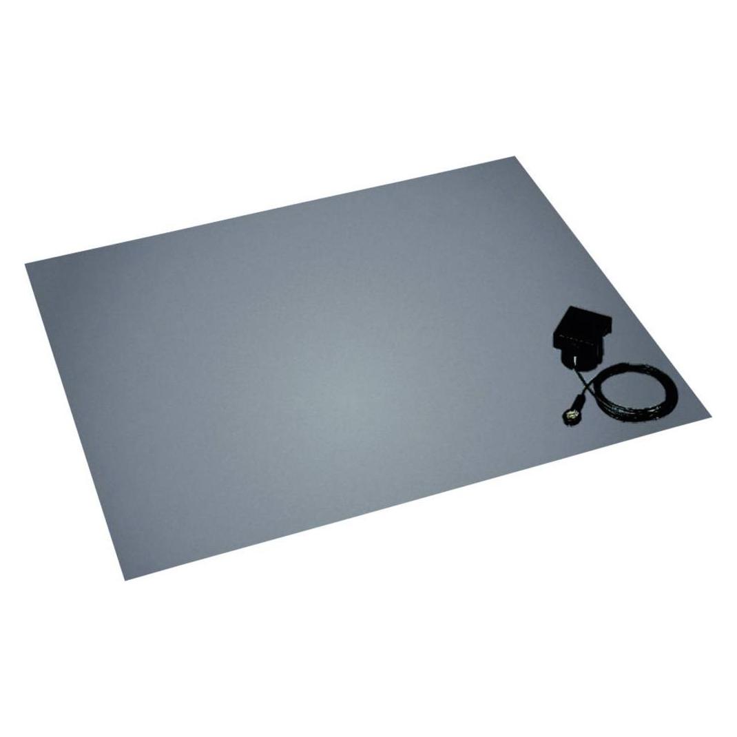 BJZ C-211 152 10,3 ESD-Bodenmatten-Set Platin-Grau (L x B x H) 1500 x 1200 x 3.5 (Statikschutz) (C-211 152 10,3)