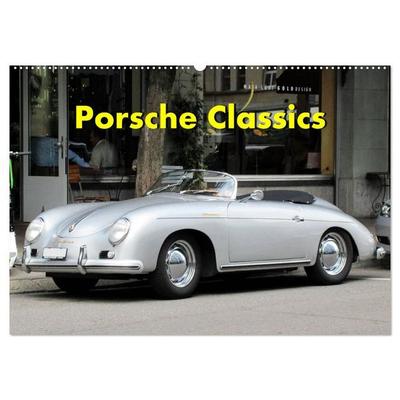 Porsche Classics (Wandkalender 2027 DIN A2 quer), CALVENDO Monatskalender