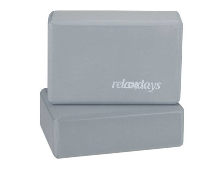 Relaxdays Yogablock im 2er Set
