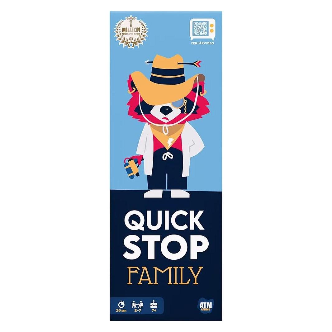 ATM Gaming Quickstop Familien-Edition, d (Deutsch, 2 - 7 Spieler) (QCKSTP-FMLY)