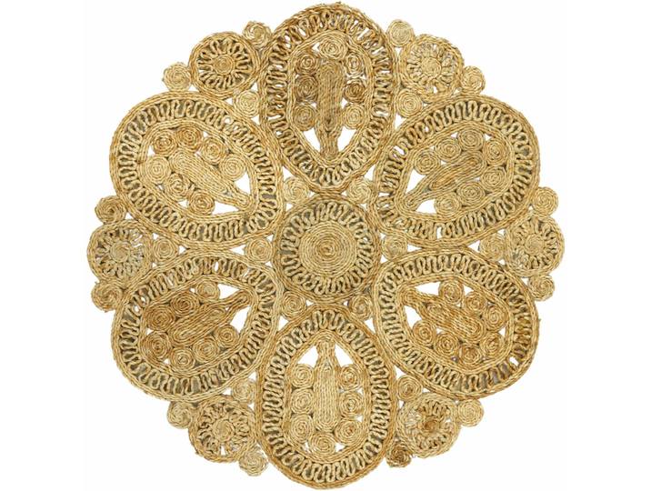 Sisalteppich CARPETFINE Juteteppich Liam , beige (natur), H:13mm Ø:150cm, Jute, Teppiche, Sisalteppich, natürliches Pflanzenmaterial von Hand gewebt, Boho Style
