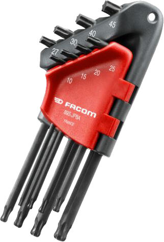 Jeu de 8 clés mâles coudées Torx® FACOM 89S.JP8APF
