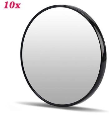 Uplift Essentials Magnifying Suction Mirror High Definition Detail Mirror For Bathroom & Travel 10x
