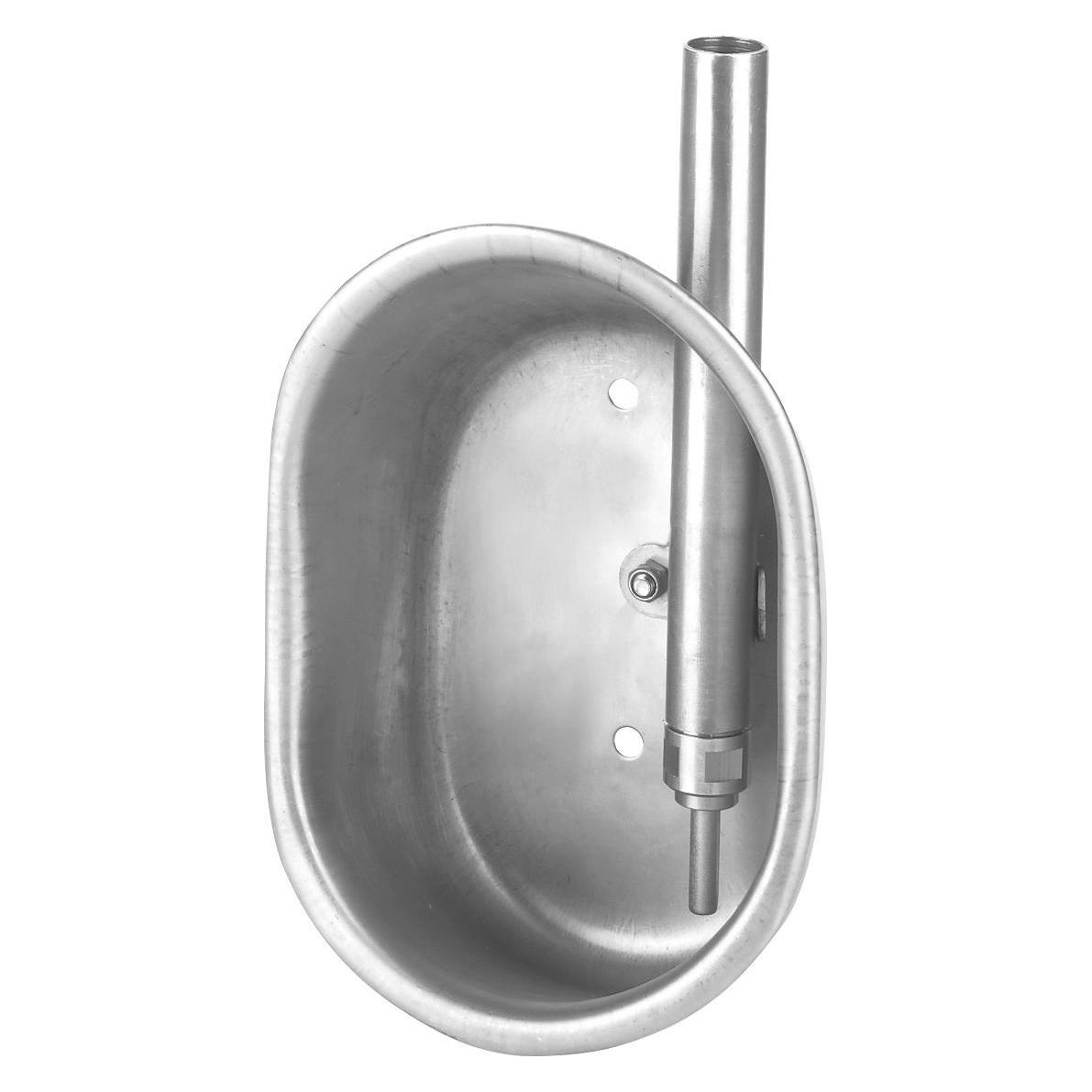Kerbl Tränkebecken Edelstahl für Ferkel, 15 x 21 x 9 cm (33646693)