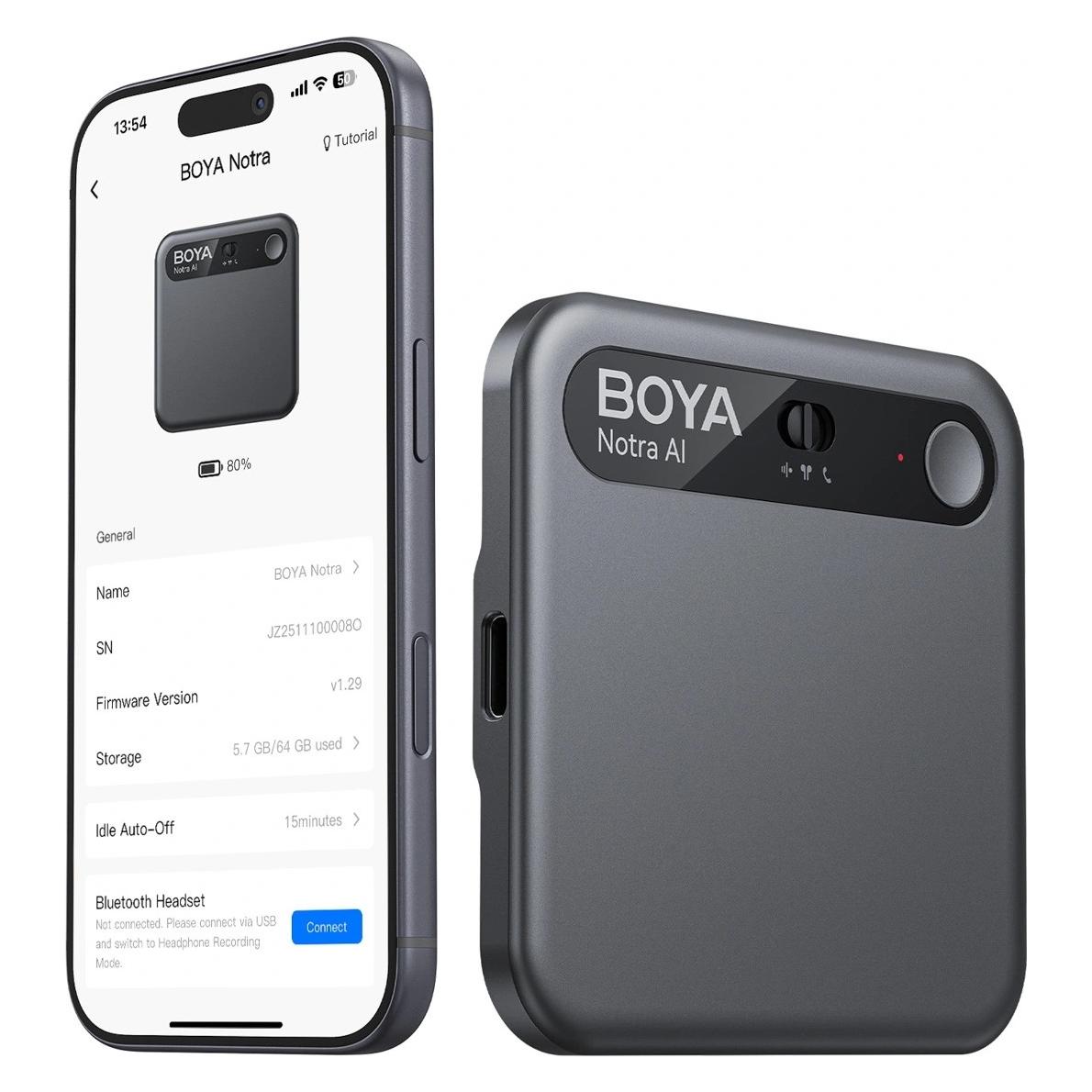 Boya Notra Black (BOYA Notra,Black)