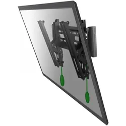 Neomounts Wandhalterung NM-W125BLACK Schwarz (Wand, 30 kg, 10" - 37"), TV Wandhalterung, Schwarz