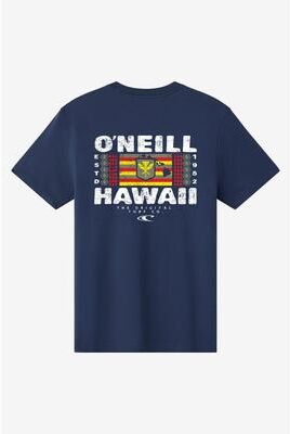 O'Neill s Stacker Hawaii Classic T-Shirt in Navy, Size Medium