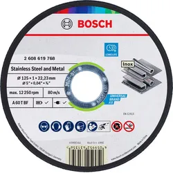 Bosch Professional Trennscheiben 125x22,23mm, 100 Stück im Eimer (2608626116)