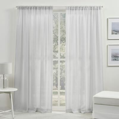 Lauren Ralph Lauren Coralina Sheer Rod Pocket Curtain Panel