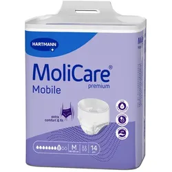 Molicare Premium Mobile Gr.M 14 Stück, PZN 17936556 Packung 14 Stück, ehemals Molicare Mobile Super