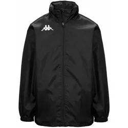 Kappa, Unisex, Sportshirt, Wister Windbreaker Jacket (4XL), Schwarz