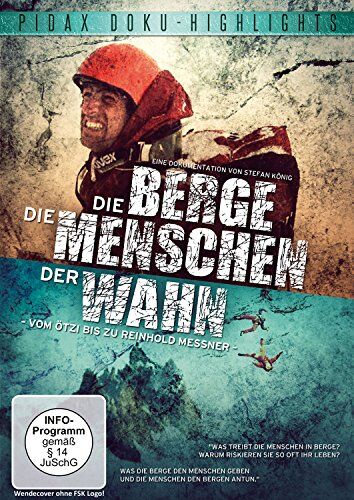 Stefan König - Die Berge, die Menschen, der Wahn (vom Ötzi bis zu Reinhold Messner) - Preisgekrönte Dokumentation von Stefan König über die 5000-jährige Geschichte der Gebirge weltweit (Pidax Doku-Highlights) - Preis vom 30.09.2026 09:01:18 h