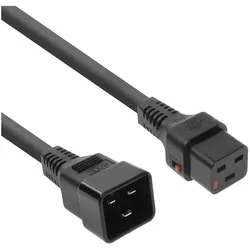 Iec Lock C19 - C20 (1 m), Stromkabel, Schwarz