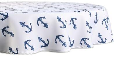 DII Anchors Print Outdoor Tablecloth 60x120