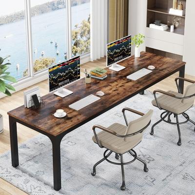 OEM 78.7 Inches Extra Long Computer Desk 2 Person Desk, Double Long Desk, Workstaion for Home Office