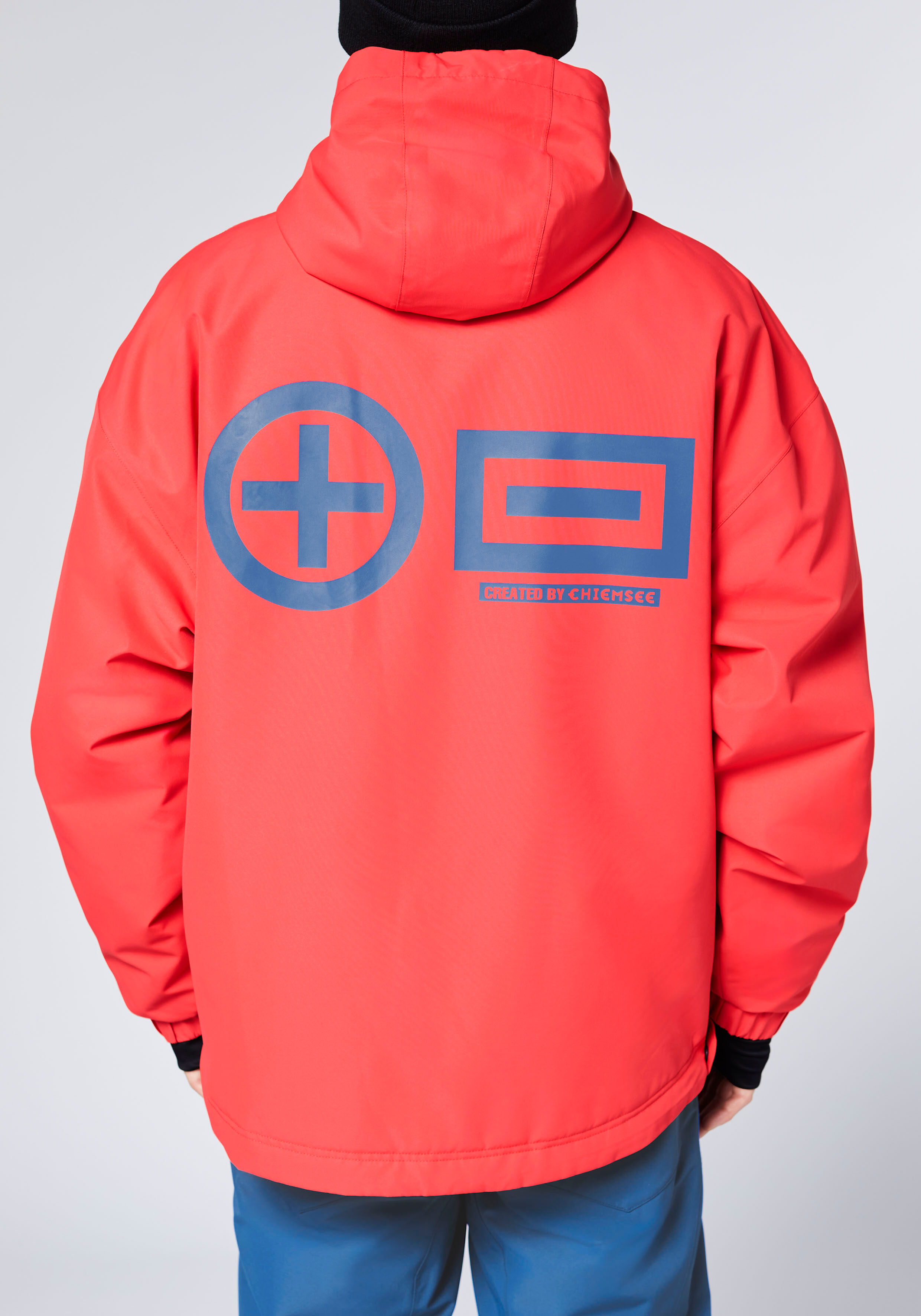 Skijacke CHIEMSEE, Herren, Gr. 3XL (64/66), rot (hibiscus), 100% Polyester, Jacken Skijacke
