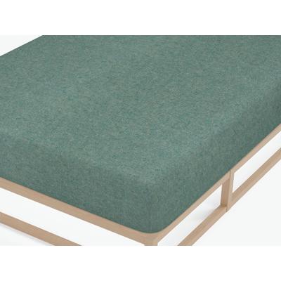 Spannbettlaken BIBERNA "0841380 HERMAL Premium Melange-Biber Spannbetttuch 100% Baumwolle", braun (fichte), L:200cm, Flanell, Obermaterial: 100% Baumwolle, Bettlaken, Spannbettlaken, Biber, wärmend & weich, Rundumgummi, ab Größe 90 x 200 cm
